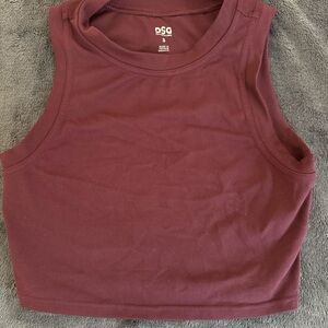 DSG Women's Dark Red Tank Top